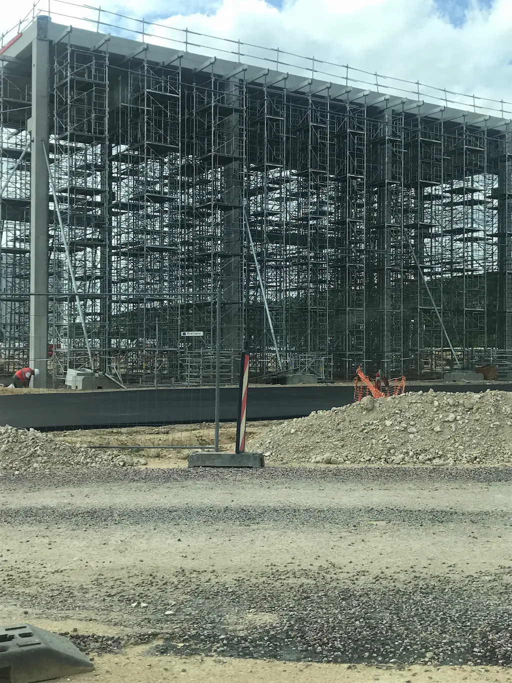 Étaiement de coffrage lourd pour ouvrage béton